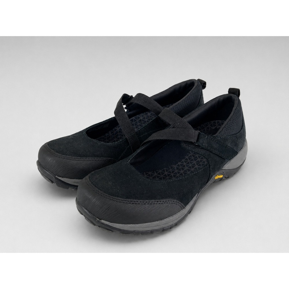 Dansko Mary Jane Walking Shoes Women 39 US 8.5 Black Vibram Sole Suede Comfort
